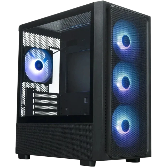 Компьютерный корпус XASTRA A411M 4ARGB-FC TG Black (A411M-4FC12A) купить! 