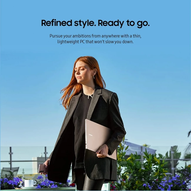 Ноутбук Samsung Galaxy Book3 Pro 960XFG-KA1 (Core i7-1360P 2.2GHz/16"/2880x1800/AMOLED/16GB/1024GB SSD/Iris Xe Graphics/Win 11 Home) Beige - фото