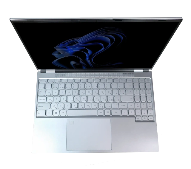 Ноутбук для работы и учебы 16 IPS 4 ядра HL160 (Intel N95/16"1920x1200/16Gb/512GB SSD/WiFi/BT/Win 11 Pro) Silver - фото
