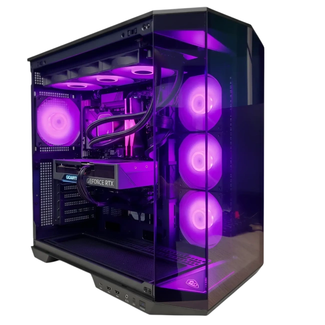 Игровой компьютер 990440 (Core Ultra 9 285K 3,7 ГГц/Intel Z890/32 ГБ DDR5 6 ГГц/2048 ГБ/RTX 5090 32 ГБ/Wi-Fi/1200W/MSI MAG Pano 100R PZ Black) - купить по выгодной цене!