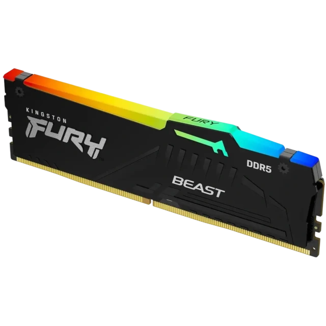 Оперативная память 32 Gb 6000 MHz Kingston FURY Beast RGB Black (KF560C36BBE2A-32) купить! 