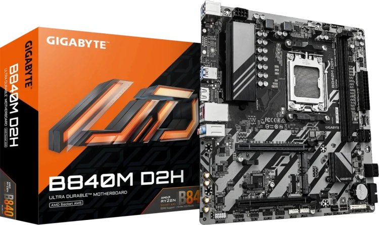 Материнская плата Gigabyte B840M D2H купить! 