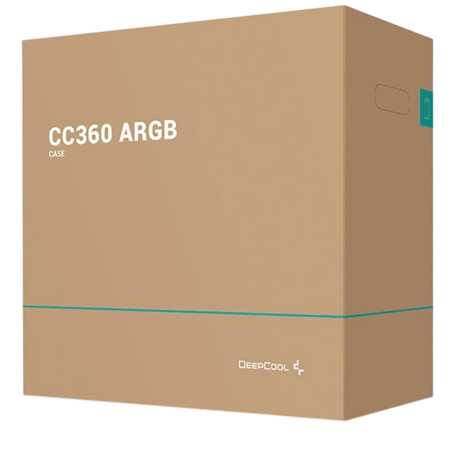 Компьютерный корпус Deepcool CC360 TG ARGB Black (R-CC360-BKAPM3-G-1) купить! 