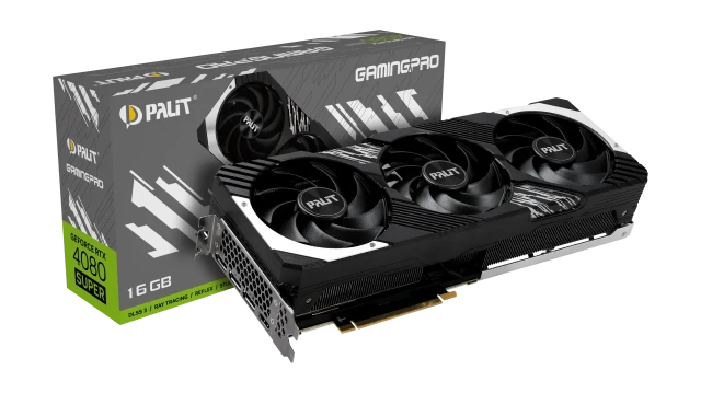 Видеокарта Palit GeForce RTX 4080 SUPER GamingPro (NED408S019T2-1032A) купить! 