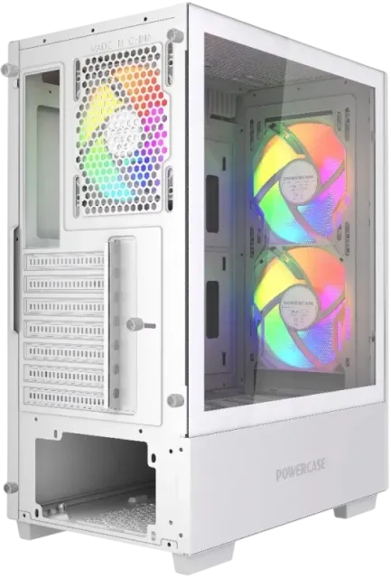 Компьютерный корпус Powercase Mistral AY3W ARGB TG White (CMAYW-A3) купить! 