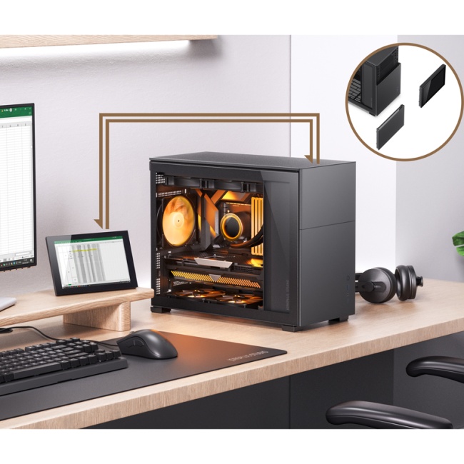 Компьютерный корпус Jonsbo D31 STD SC TG Black купить! 