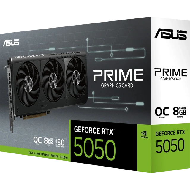 Видеокарта ASUS GeForce RTX 5050 PRIME OC (PRIME-RTX5050-O8G), Retail купить! 