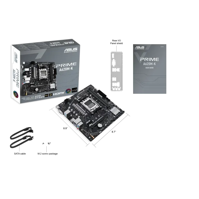 Материнская плата ASUS PRIME A620M-K купить! 