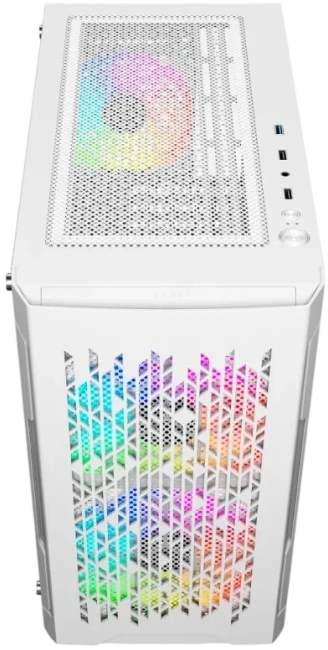 Компьютерный корпус Powercase Mistral Micro D3W TG ARGB PWM White (CMMDW-A3) купить! 