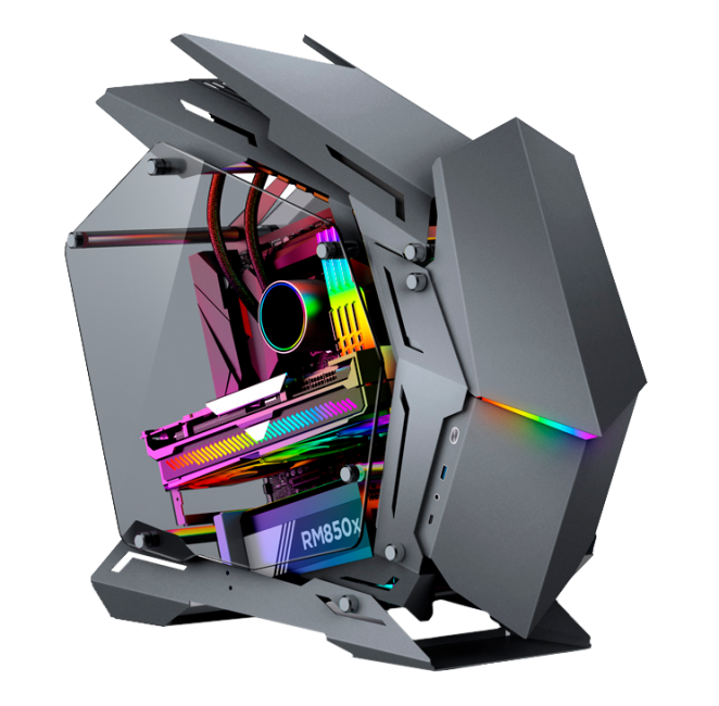 Игровой компьютер 686061 (Core i9-13900 2.0 ГГц/B760/64 ГБ DDR5 6.0 ГГц/1 ТБ SSD/RTX 5090 32 ГБ/Wi-Fi/Блок 1000W/Корпус Jonsbo MOD-3 Mini TG Gray/Win 11 Pro Trial) - купить по выгодной цене!