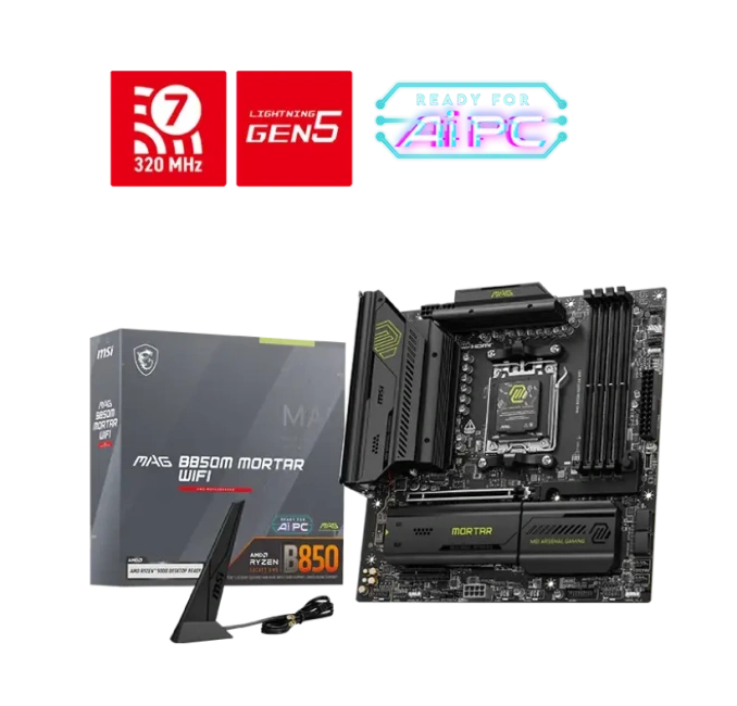 Материнская плата MSI MAG B850M MORTAR WIFI купить! 