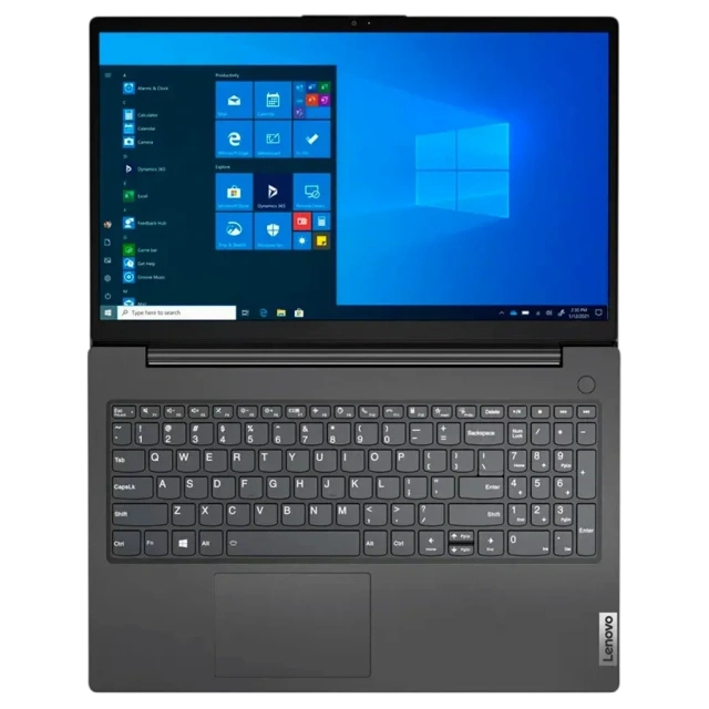 Ноутбук Lenovo V15 G4 AMN (Athlon Silver 7120U 7120U/15.6 FHD/8Gb/256Gb SSD/no OS) Black - фото
