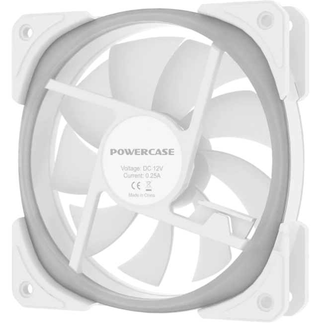 Вентилятор для корпуса Powercase CM21-12W ARGB White купить! 