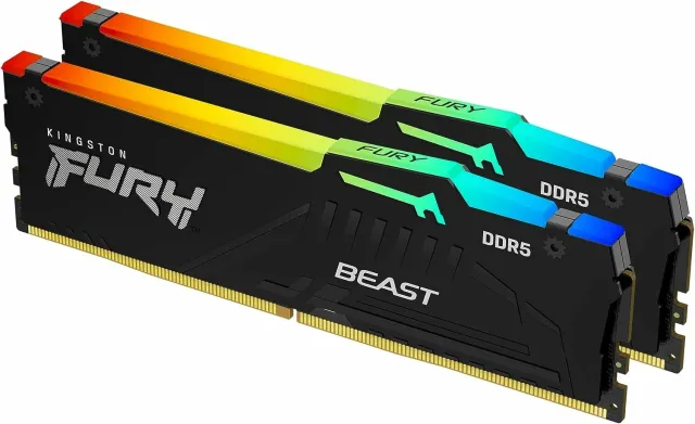 Оперативная память 16 Gb 6000 MHz Kingston FURY BEAST RGB EXPO (KF560C36BBEAK2-16) купить! 