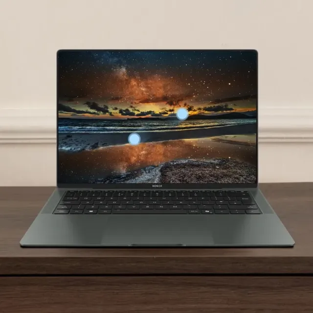 Ноутбук HONOR MagicBook Art 14 2024 MRA-5211 (Core Ultra 5 125H/14.6"/3120x2080/32GB/4 Тб SSD/Arc/Win 11Pro) 5301AKRU Green - фото