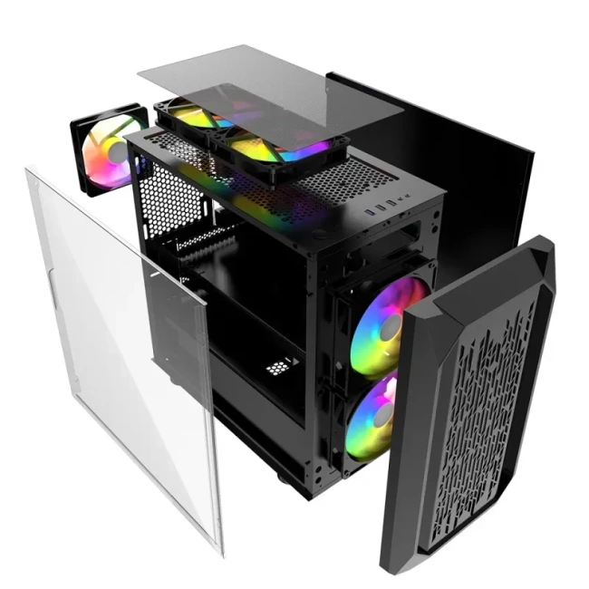 Компьютерный корпус Powercase Alisio Micro X3B CAMIB-L3 Black купить! 