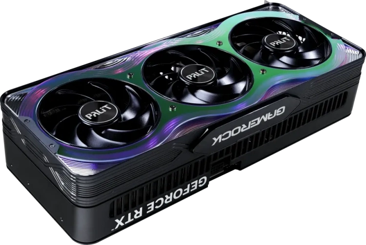 Видеокарта Palit GeForce RTX 5090 GameRock OC 32Gb (NE75090S19R5-GB2020G), Retail купить! 