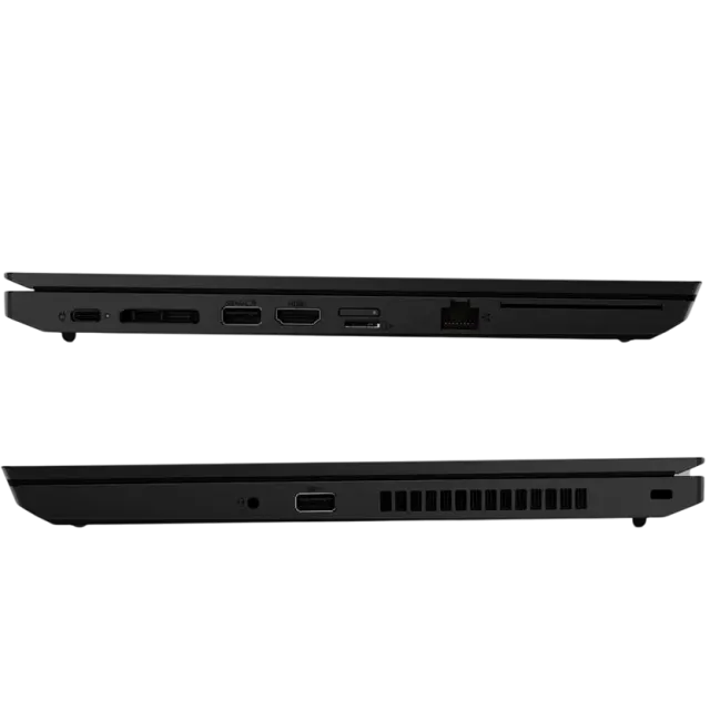 Ноутбук Lenovo ThinkPad L14 Gen 1 (Core i7-10510U 1800MHz/14"/FHD/8GB/256GB SSD/UHD/Win 10 Pro) 20U1004NRT, черный - фото