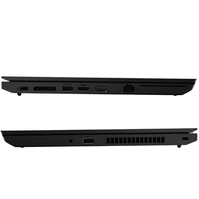 Ноутбук Lenovo ThinkPad L14 Gen 1 (Core i7-10510U 1800MHz/14"/FHD/8GB/256GB SSD/UHD/Win 10 Pro) 20U1004NRT, черный - фото