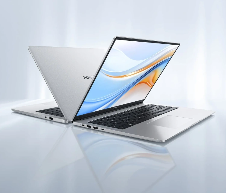 Ноутбук HONOR MagicBook X14 Plus 2024 (Ryzen 7 8845HS/14"/2.8K (2880x1800)/16 Гб/512 Гб SSD/Radeon 780M/Win 11 Home) Silver - фото