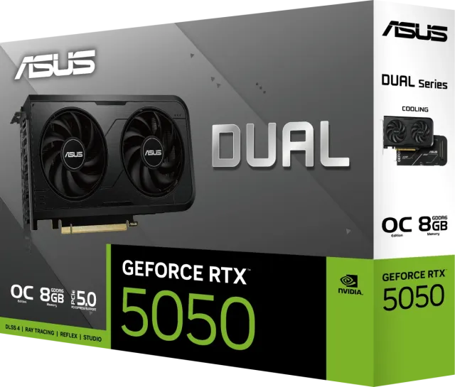 Видеокарта ASUS GeForce RTX 5050 OC 8Gb (DUAL-RTX5050-O8G) купить! 