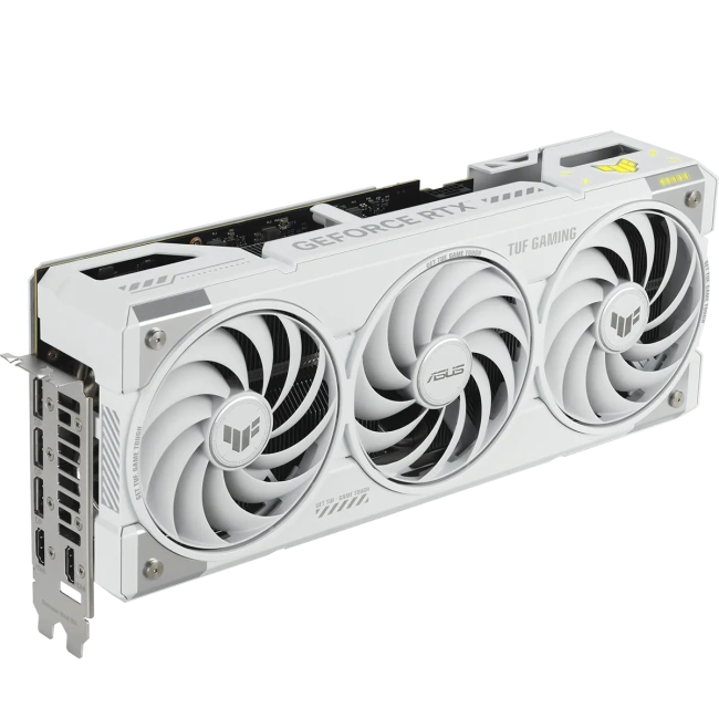 Видеокарта ASUS GeForce RTX 5070 Ti TUF Gaming OC White 16Gb (TUF-RTX5070TI-O16G-WHITE-GAMING), Retail купить! 