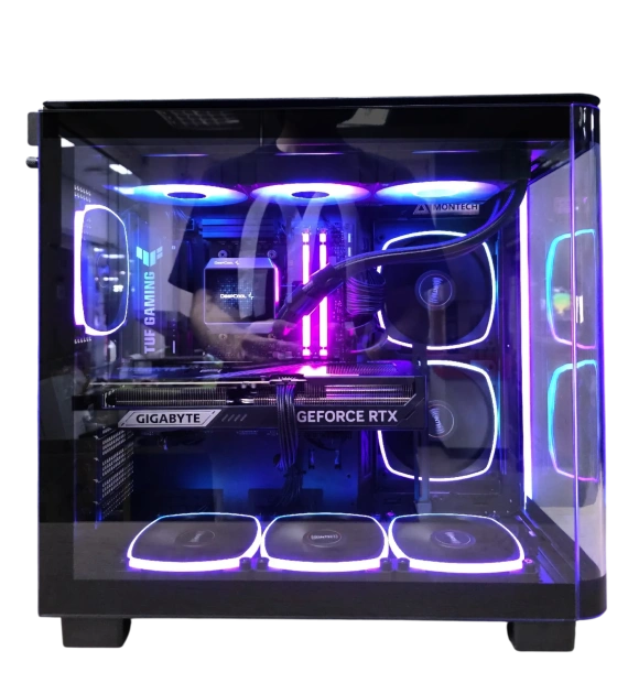 Игровой компьютер 992942 (Ryzen 7 7700X 4.5 ГГц/AMD X870/32 ГБ DDR5 6.0 ГГц/1024 ГБ SSD/RTX 5060 Ti 16 ГБ/Wi-Fi/850W/Montech KING 95 PRO ARGB Black) - купить по выгодной цене!