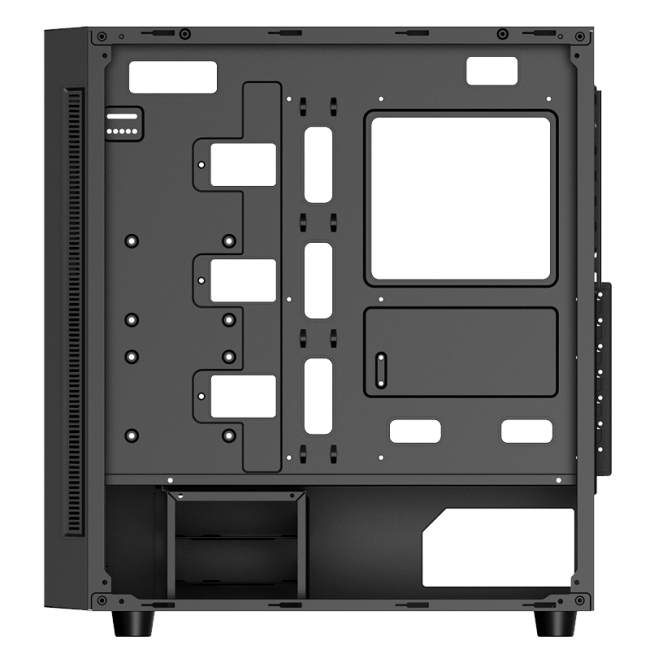 Компьютерный корпус Deepcool MATREXX 55 MESH (DP-ATX-MATREXX55-MESH) без БП, большое боковое окно, черный, ATX купить! 