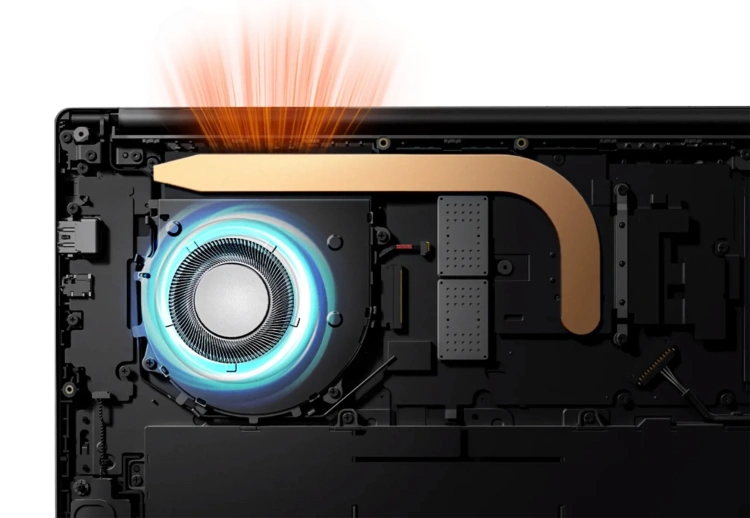 Ноутбук HONOR MagicBook X14 Plus 2025 (Core 5 220H/14"/2880x1800/32Gb/4Тб/Win 11 Home) Синий - фото