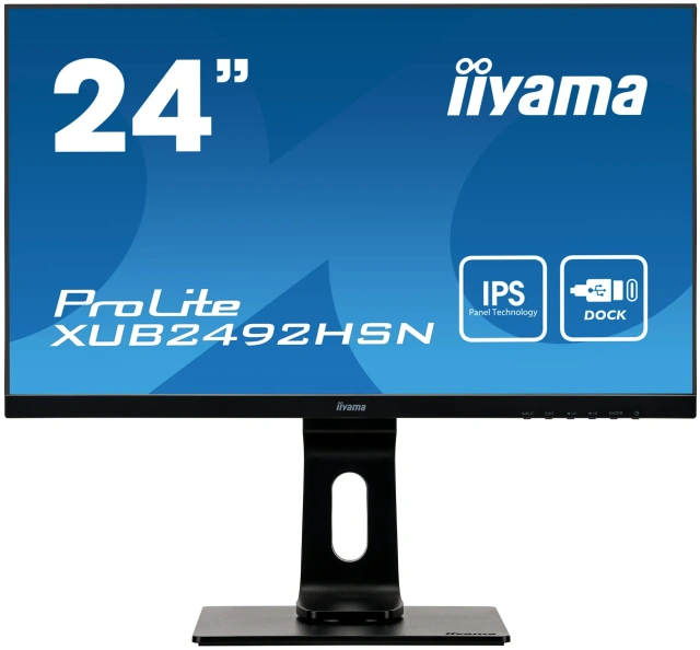Монитор Iiyama 23.8" ProLite XUB2492HSN-B1 черный (XUB2492HSN-B1)