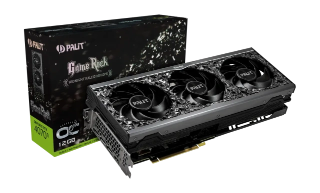 Видеокарта Palit GeForce RTX 4070 Ti GameRock OC (NED407TU19K9-1045G), Retail купить! 