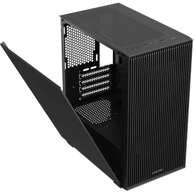 Компьютерный корпус XASTRA A307M 2BK SI Black (A307M-2FC12BK-SI) купить! 