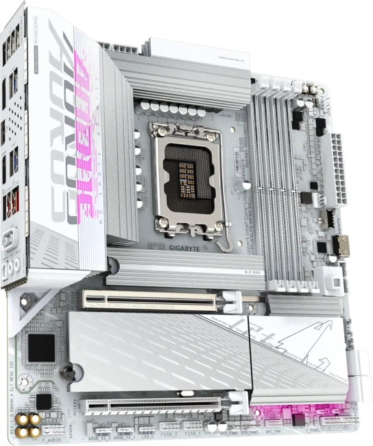 Материнская плата Gigabyte B860M AORUS ELITE WIFI6E ICE купить! 