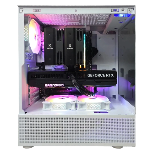 Игровой компьютер 989932 (Core i5-12600KF 3.7 ГГц/Intel B760/32 ГБ DDR5 6 ГГц/2048 ГБ SSD/RTX 4060 Ti 8 ГБ/Wi-Fi/750W/1STPLAYER MIKU Mi2-A LED White) - купить по выгодной цене!