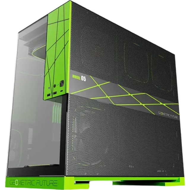 Компьютерный корпус Geometric Future Model 5 NV Style ARGB Limited Edition with fans (1AM5WKNV01100) купить! 