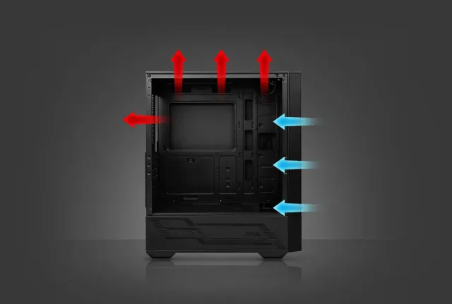 Компьютерный корпус MSI MAG FORGE 112R ARGB TG (306-7G16X23-809) Black купить! 