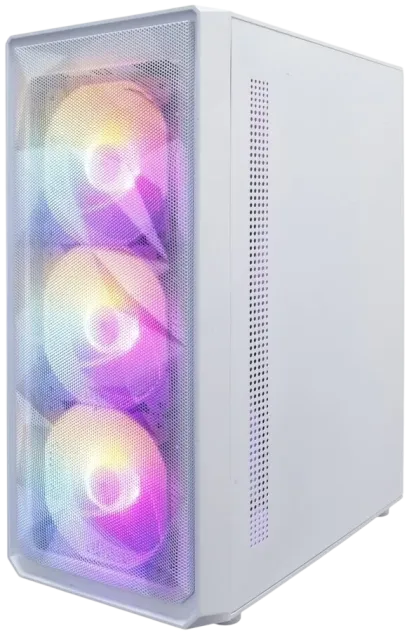 Компьютерный корпус 1STPLAYER FD3 (FD3-WH-4F1-W) White купить! 