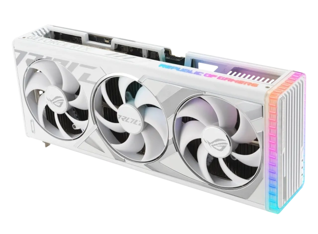Видеокарта ASUS GeForce RTX 4080 ROG STRIX GAMING OC White 16GB (ROG-STRIX-RTX4080-O16G-WHITE), Retail купить! 