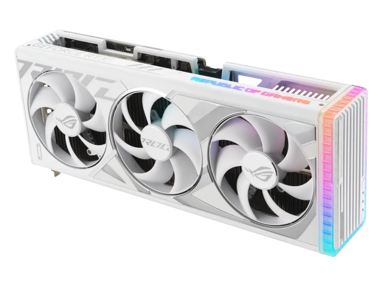Видеокарта ASUS GeForce RTX 4080 ROG STRIX GAMING OC White 16GB (ROG-STRIX-RTX4080-O16G-WHITE), Retail купить! 