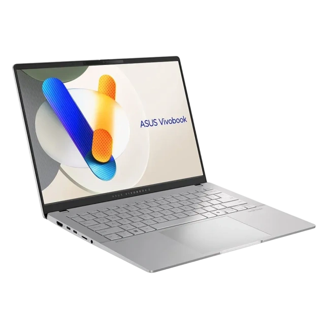 Ноутбук Asus VivoBook S14 M5406WA (AMD Ryzen AI 9 365/14.5" 2880x1800 OLED/24Gb/1Tb SSD/AMD Radeon 890M/Win 11 Home) Silver - фото