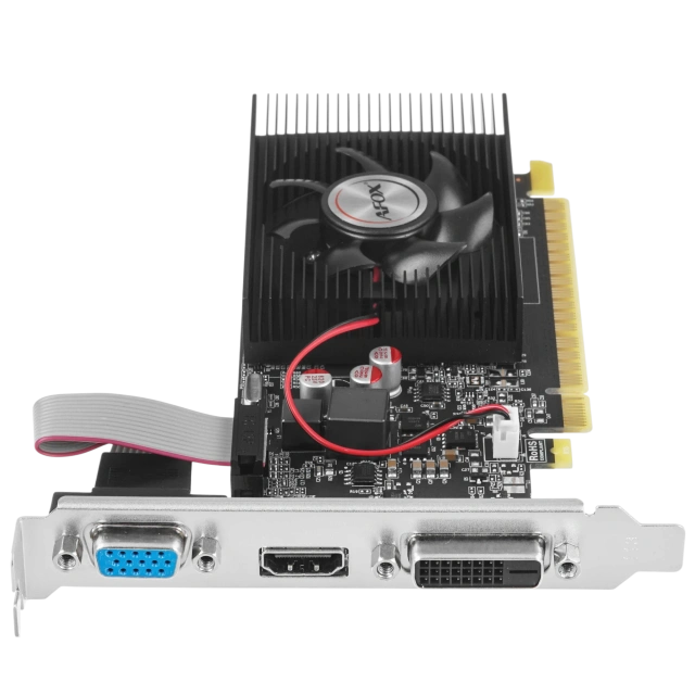 Видеокарта Afox GeForce GT 740, AF740-4096D3L3 (4GB, GDDR3, 128bit, VGA, DVI, HDMI, LP, Single Fan) купить! 