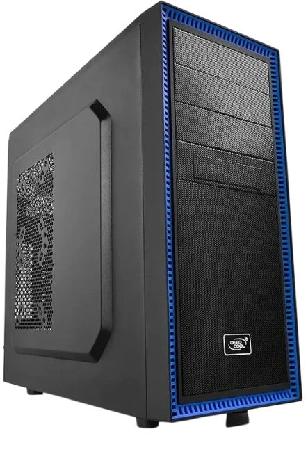 Компьютерный корпус Deepcool TESSERACT BF (DP-CCATX-TSRBFBK) Black-Blue купить! 