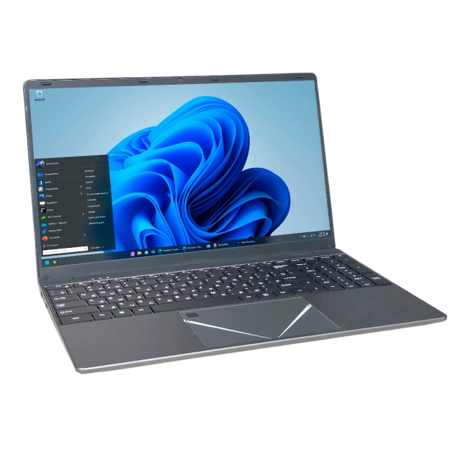 Ноутбук для работы и учебы HY159 (Intel N95/16"/1920x1200/16Gb/512GB SSD/Win 11 Pro) Серый - фото