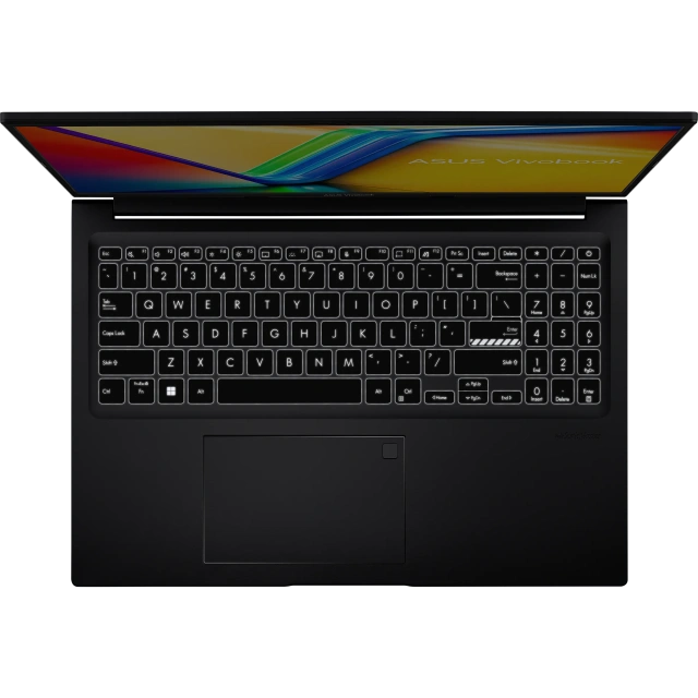 Ноутбук Asus VivoBook 16 M1605YA-MB341 (AMD Ryzen 7 5825U/16"/1920x1200/16GB/512GB SSD/AMD Radeon Vega 8/Win 11 Pro) Black - фото