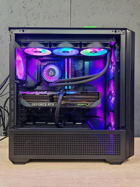 Игровой компьютер 692652 (Core i7-13700KF 3.4 ГГц/Z790/64 ГБ 6000 MHz DDR5/1 ТБ SSD/RTX 5080 16 ГБ/Wi-FI/1000W/Cougar MX600 RGB черный/Win 11 Pro Trial) - купить по выгодной цене!