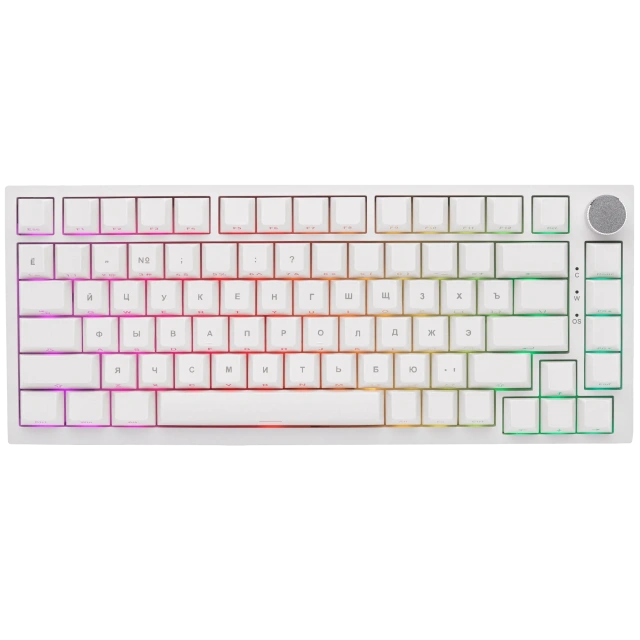 Фото - Механическая клавиатура Ajazz AK820 White noRU