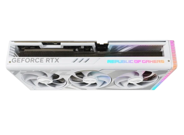Видеокарта ASUS GeForce RTX 4080 ROG STRIX GAMING OC White 16GB (ROG-STRIX-RTX4080-O16G-WHITE), Retail купить! 