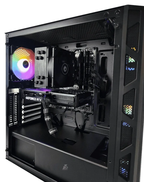 Игровой компьютер 669138 (Core i5-12500 3.0 ГГц/B660/16 ГБ DDR4 2.6 ГГц/256 ГБ SSD/GeForce RTX 3060 Ti 8 ГБ/Блок  650W/Корпус 1STPLAYER FIREBASE XP-E/Win 10 Pro Trial) - купить по выгодной цене!