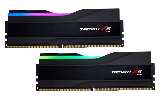 Оперативная память DDR5 96 Gb 6400 MHz G.Skill TRIDENT Z5 RGB Black (F5-6400J3239F48GX2-TZ5RK) купить! 