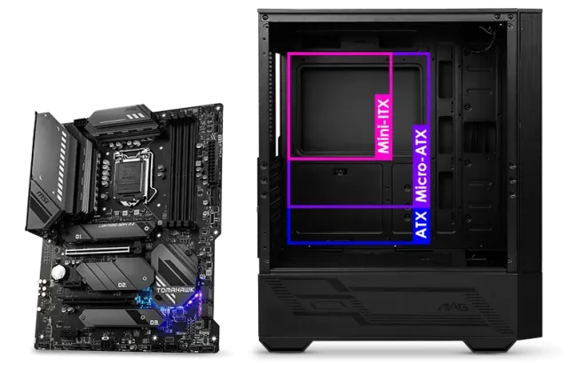 Компьютерный корпус MSI MAG FORGE 112R ARGB TG (306-7G16X23-809) Black купить! 